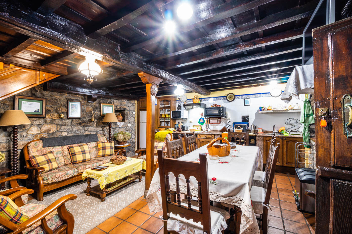 Una acogedora casa de campo tradicional del norte de España